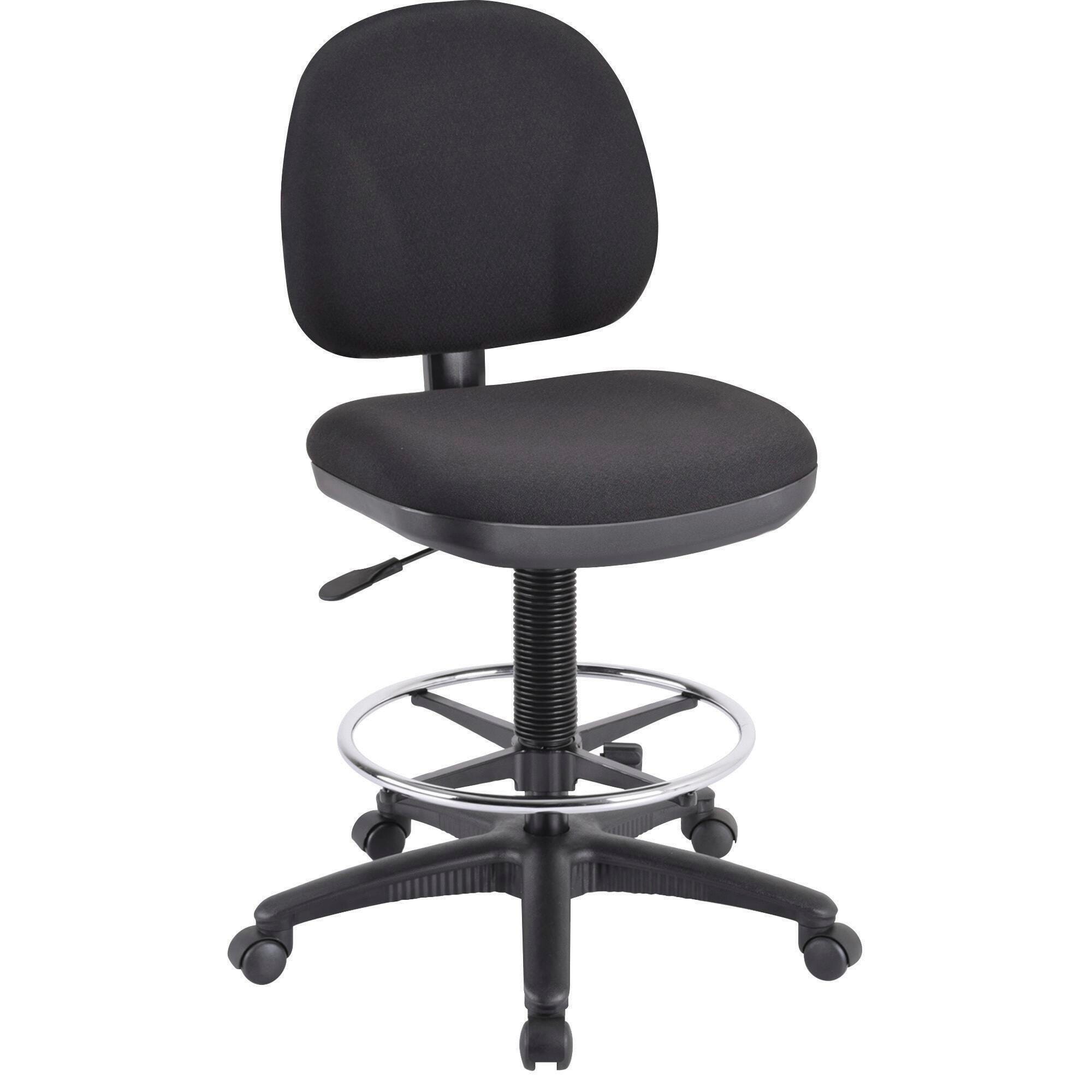 Classroom Select Millennia Task Stool, Black, 24 x 24 x 40-1/2 to 50-1/2 Inches 1112132